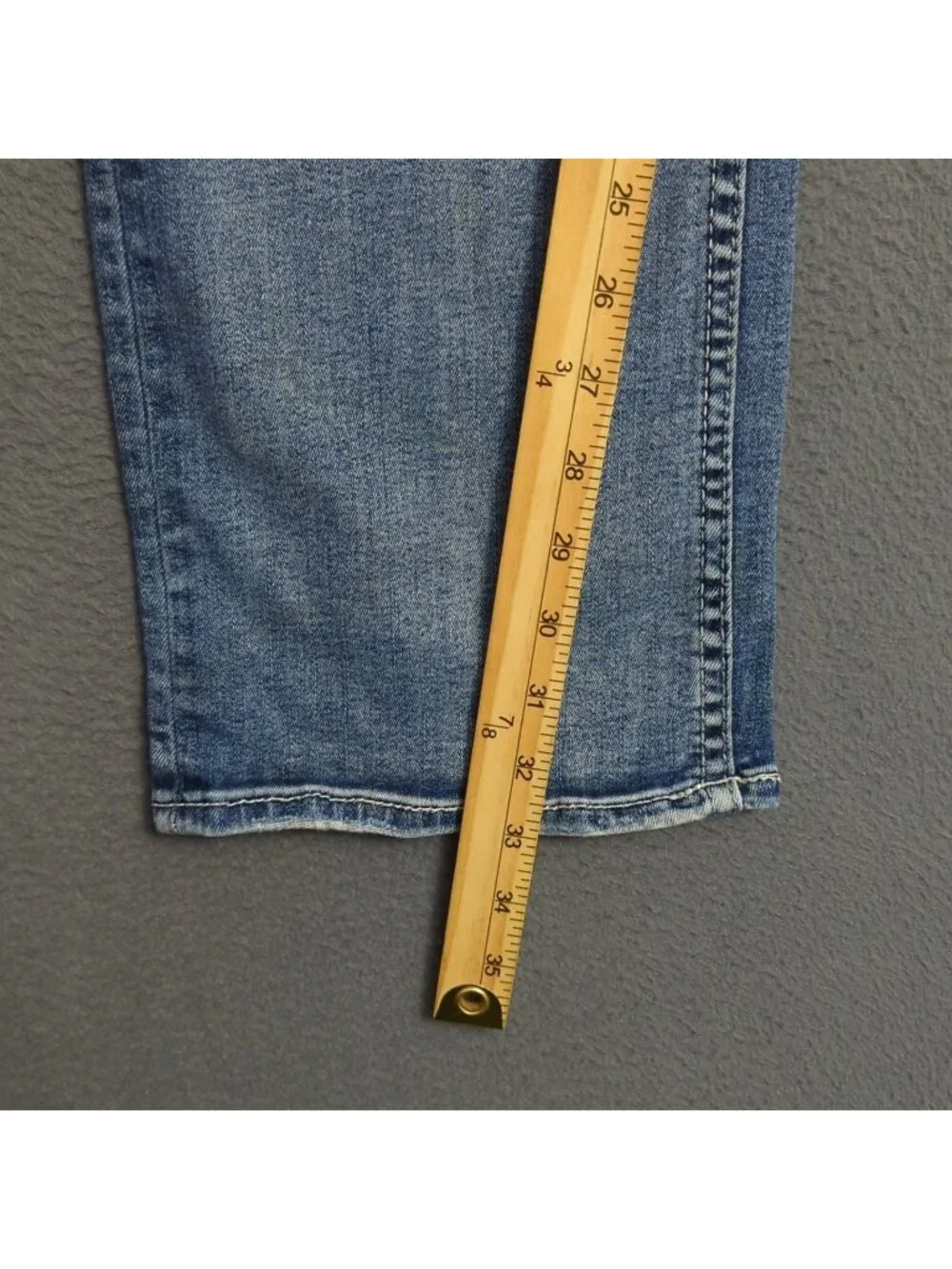 BKE Jeans Men's 34x34 Fits 32x33 Blue Jake Boot Stretch Denim